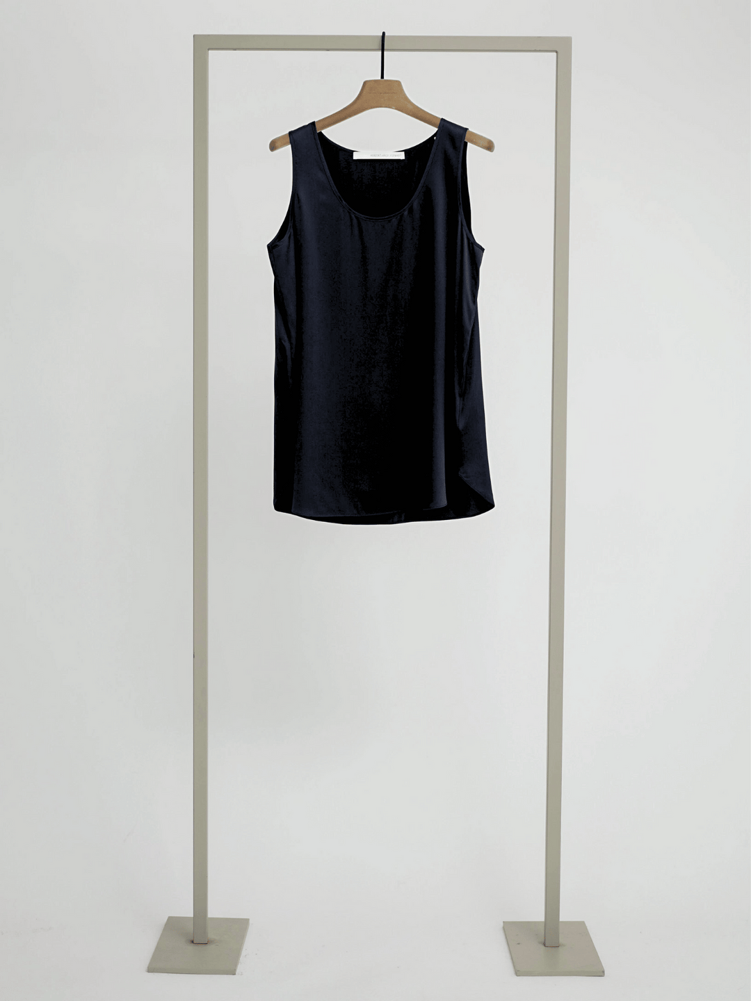 Blouse Tops Round Neck Black