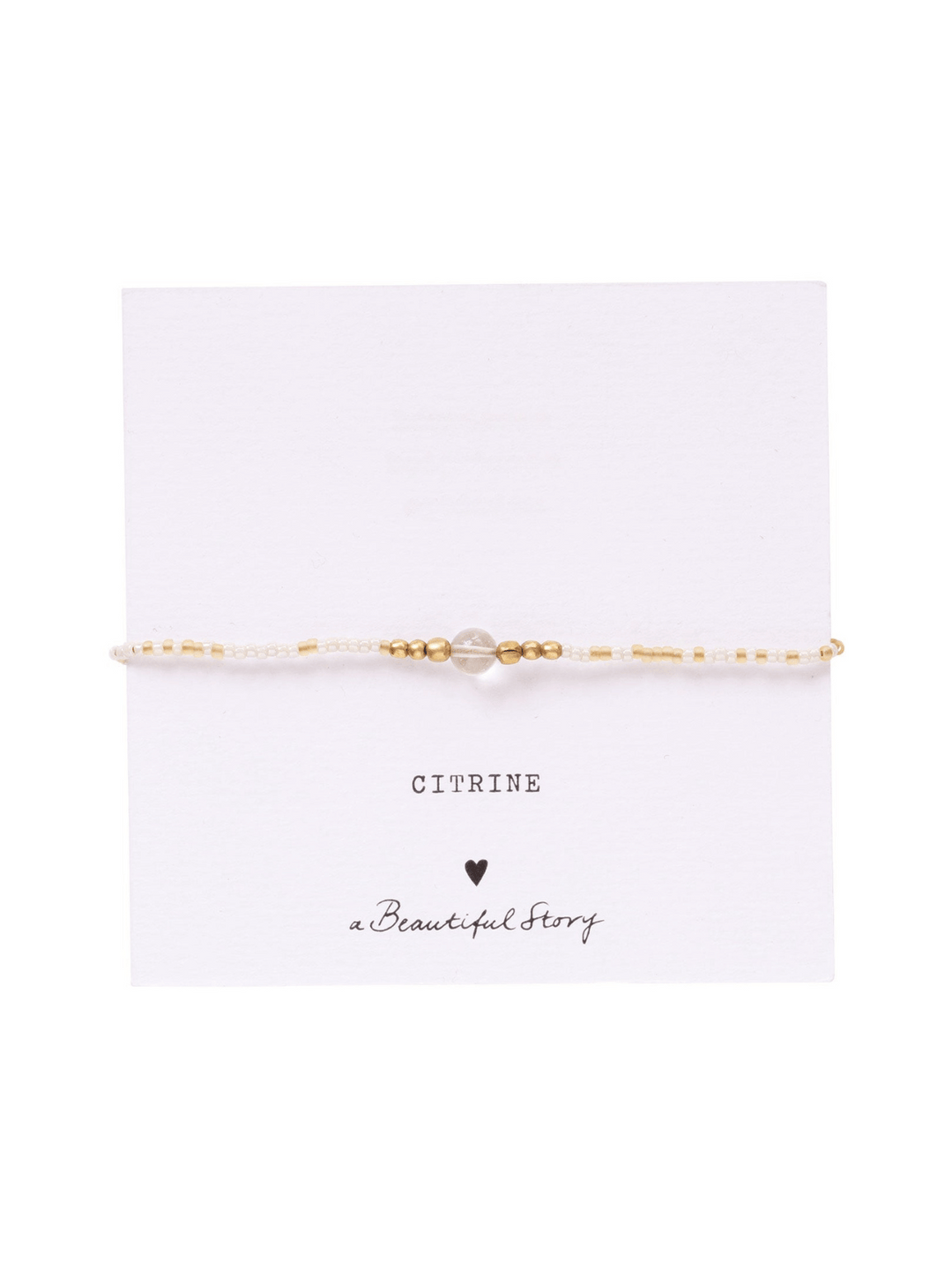 Iris Citrine Gold Bracelet