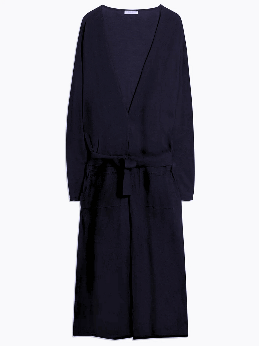 Knitted coat navy