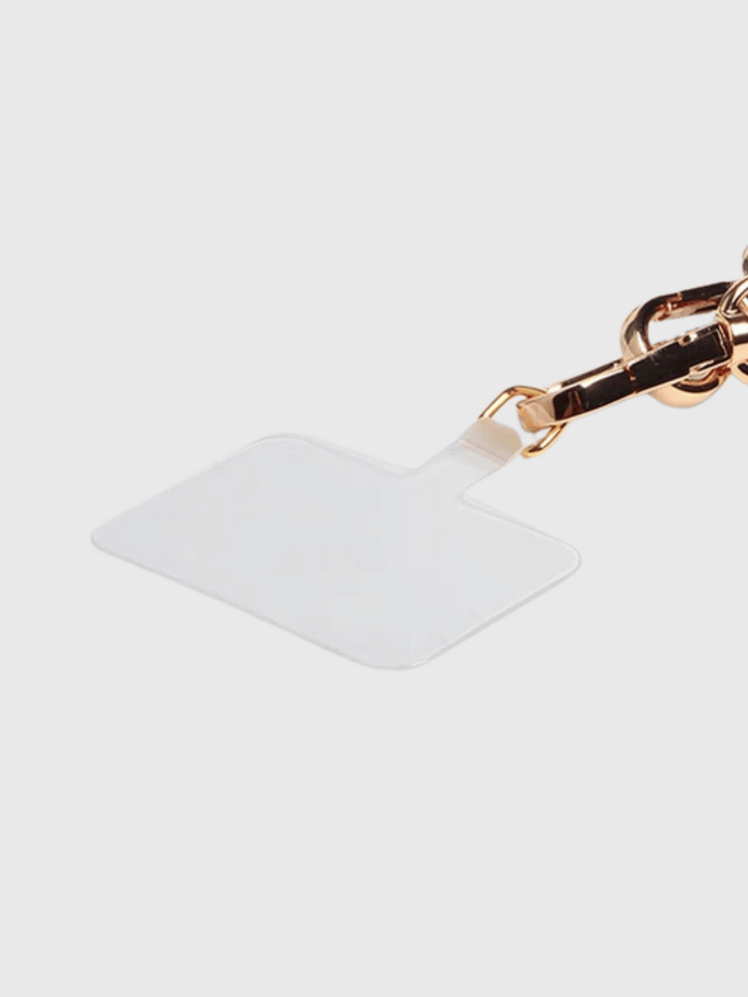 Transparent mobile phone patch