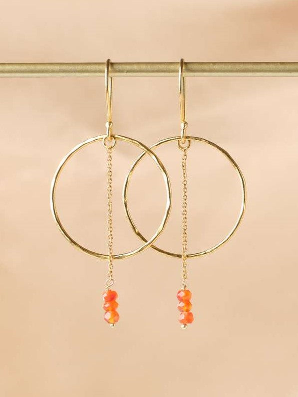 Talent Carnelian Earrings