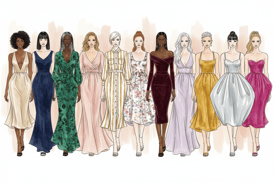 Die wichtigsten Kleidformen im Überblick