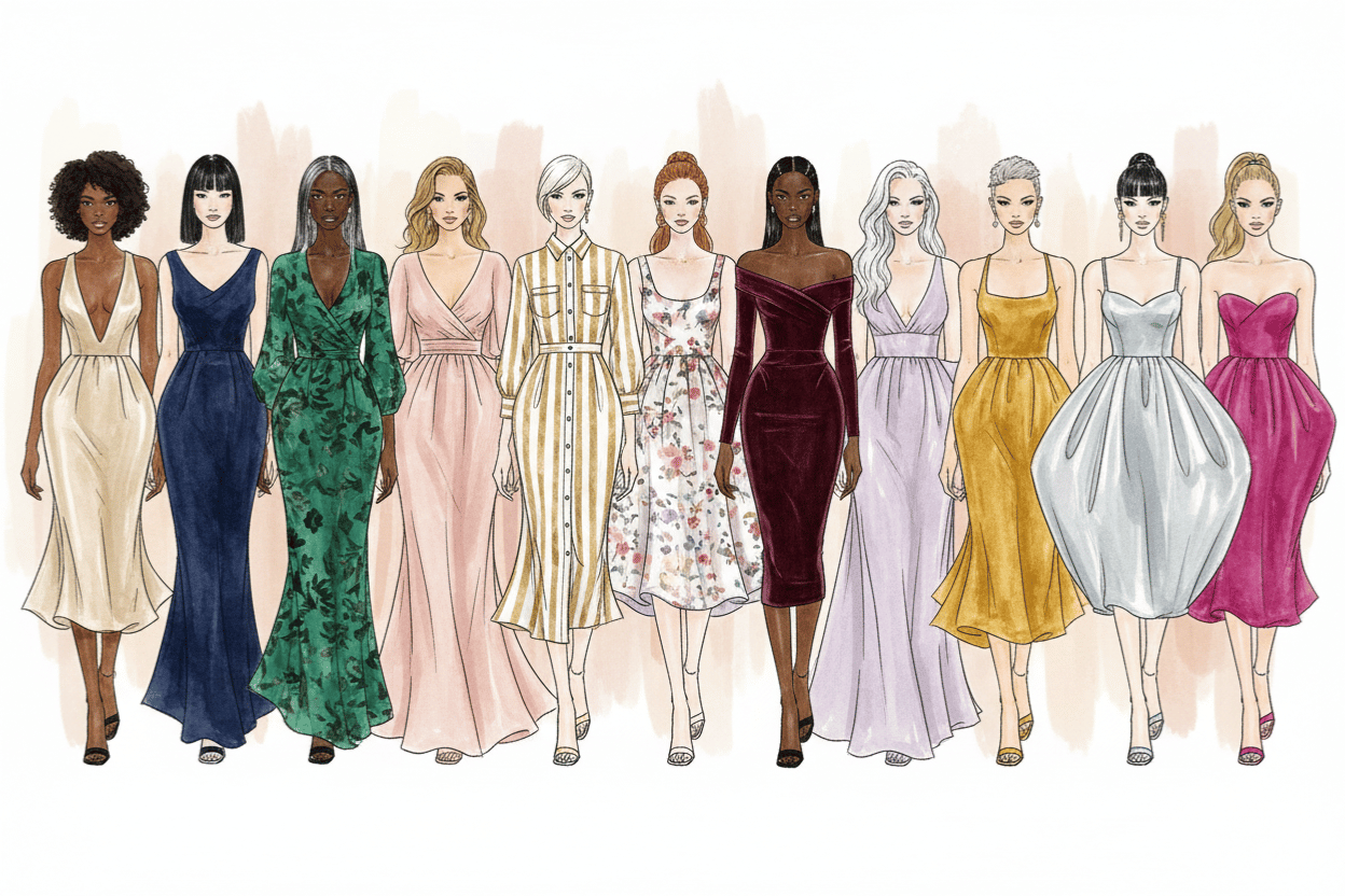 Die wichtigsten Kleidformen im Überblick