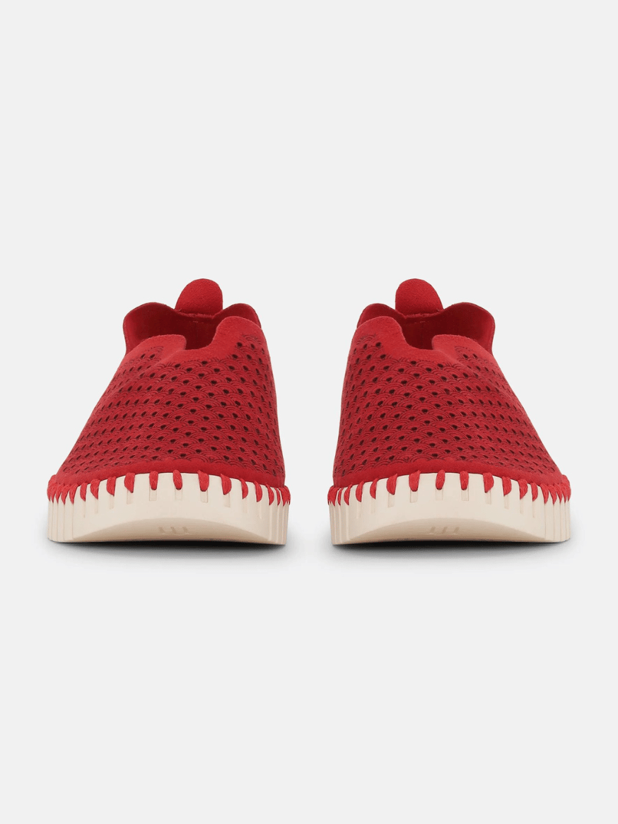 Tulip Shoes Deep Red