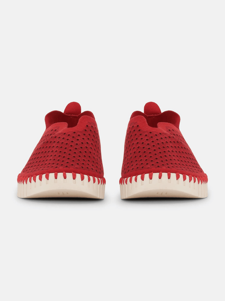 Tulip Shoes Deep Red
