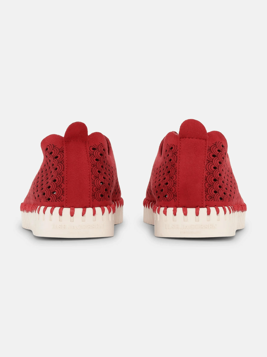 Tulip Shoes Deep Red