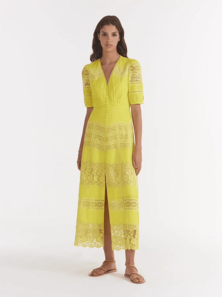 Lea Lange's lace dress