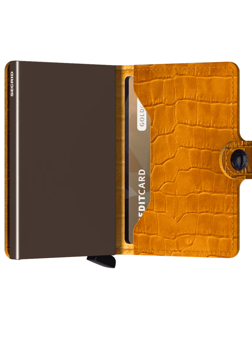 Miniwallet Cleo Ochre-Brown
