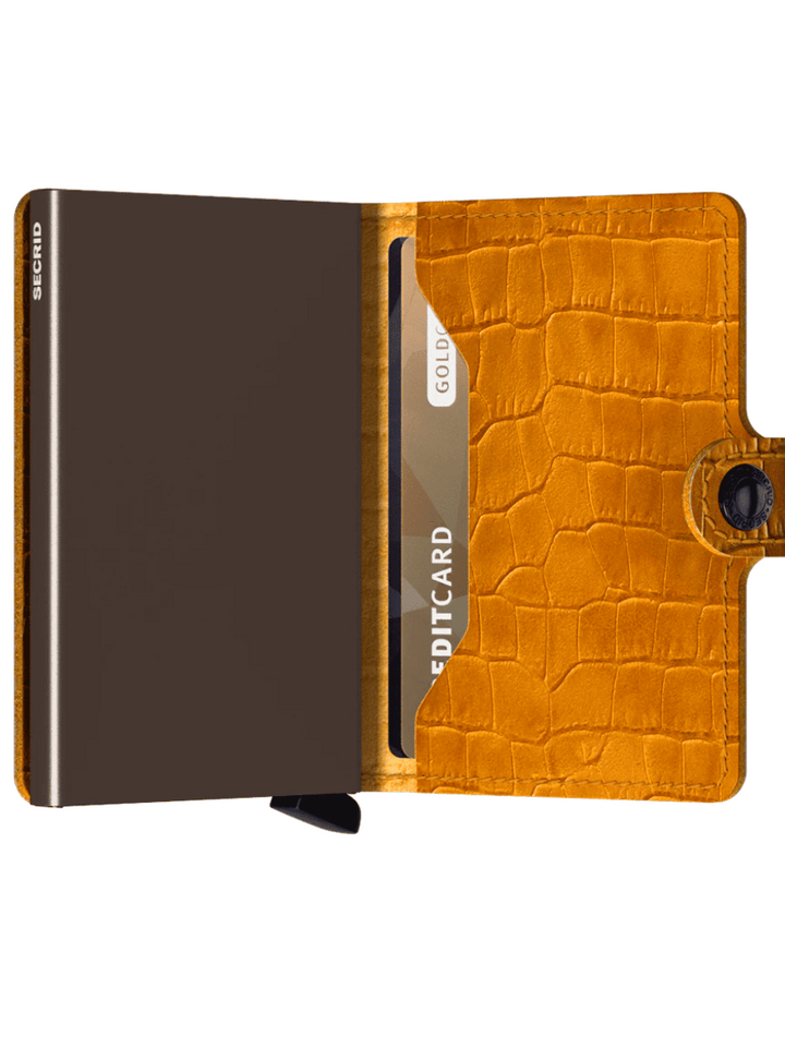 Miniwallet Cleo Ochre-Brown