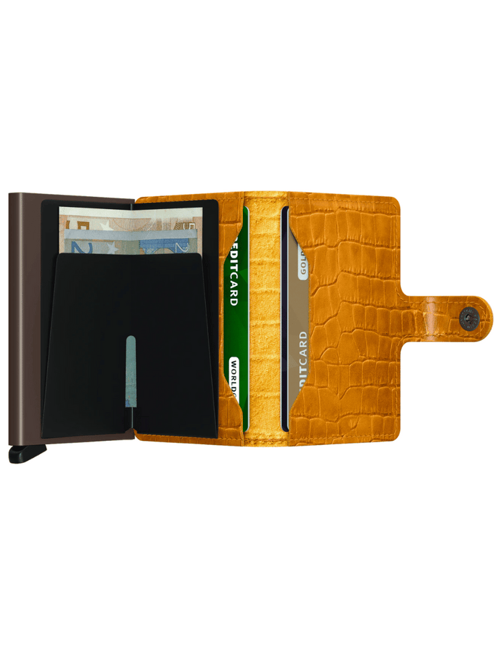 Miniwallet Cleo Ochre-Brown