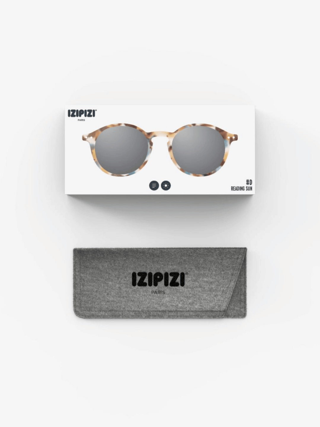 Sun reading glasses #D Blue Tortoise