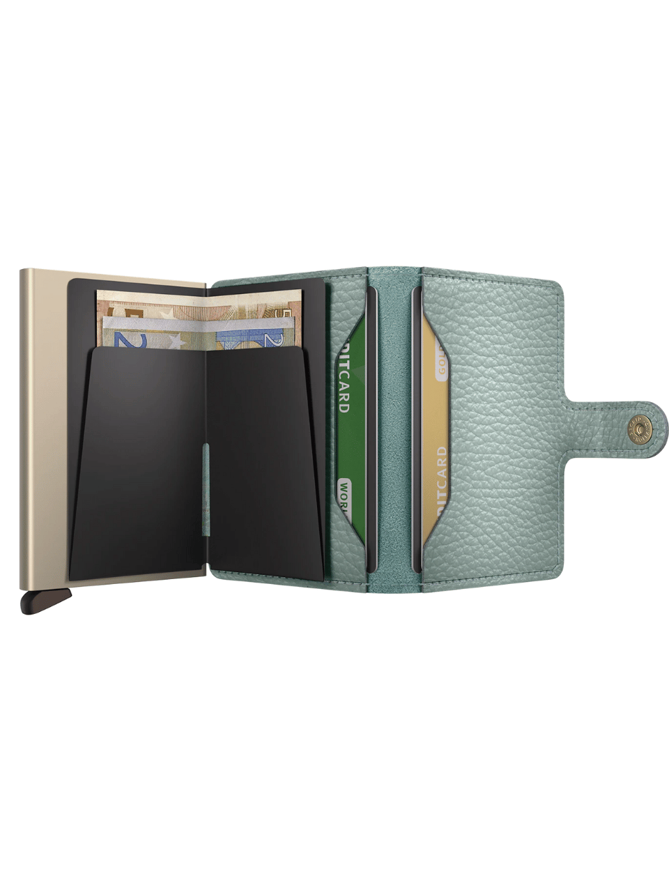 Miniwallet Pebble Sea Green