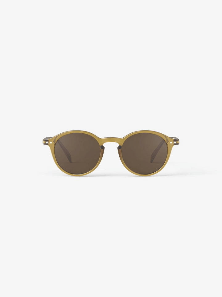 Sunglasses #D Golden Green