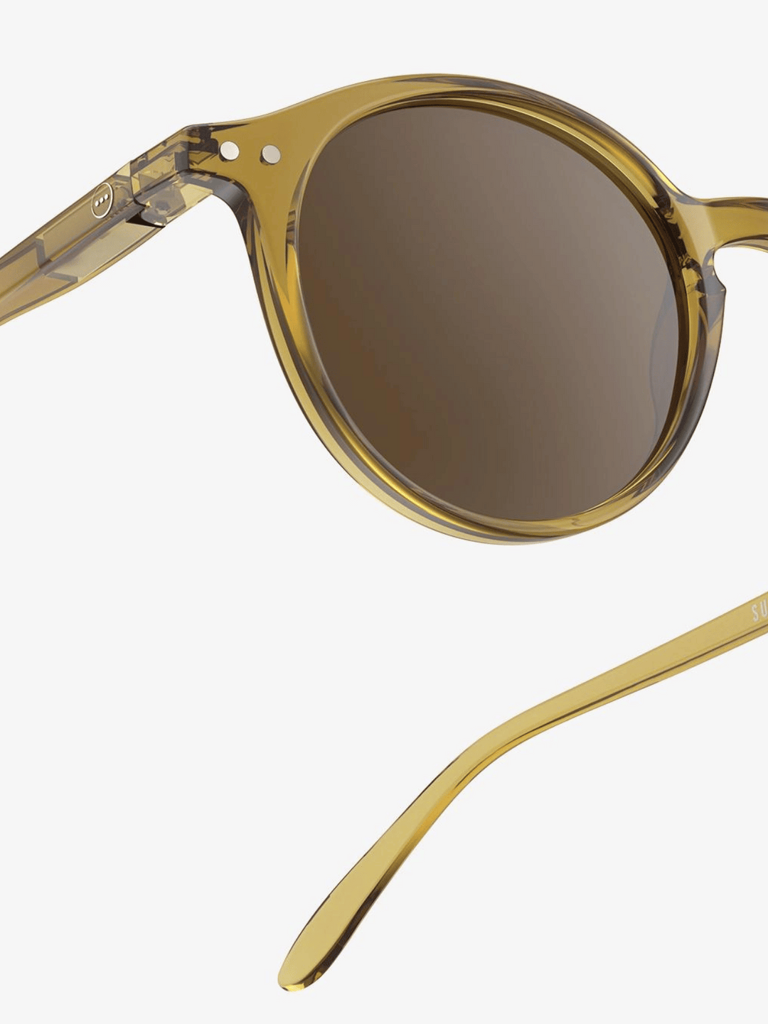 Sunglasses #D Golden Green