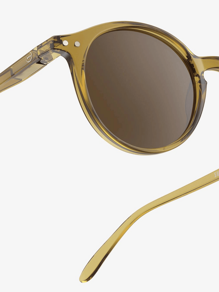 Sunglasses #D Golden Green