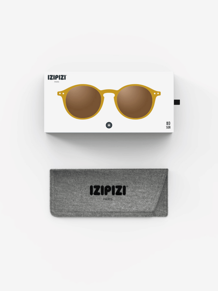 Sunglasses #D Golden Green