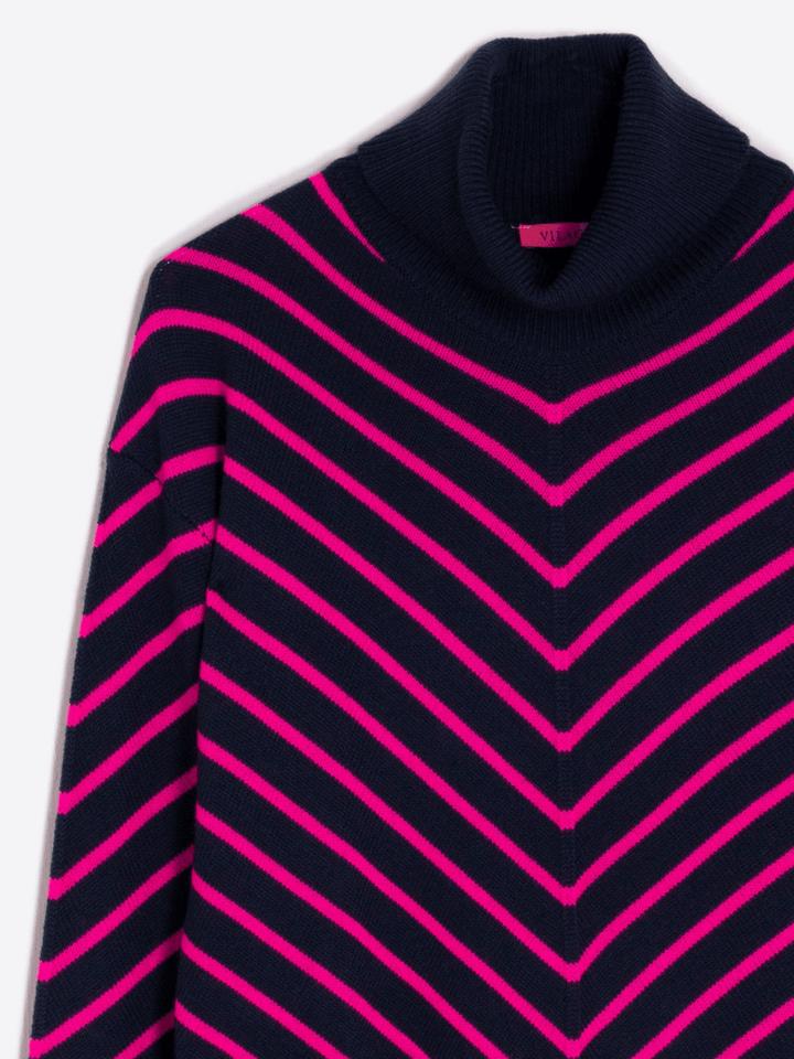 Pullover mit Streifen