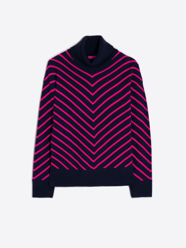 Pullover mit Streifen