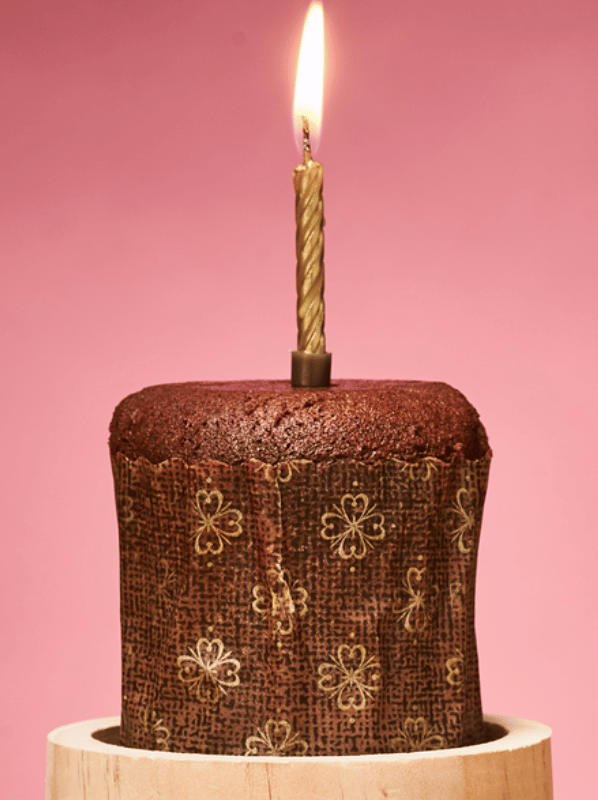 Cancake Happy Birthday Brownie