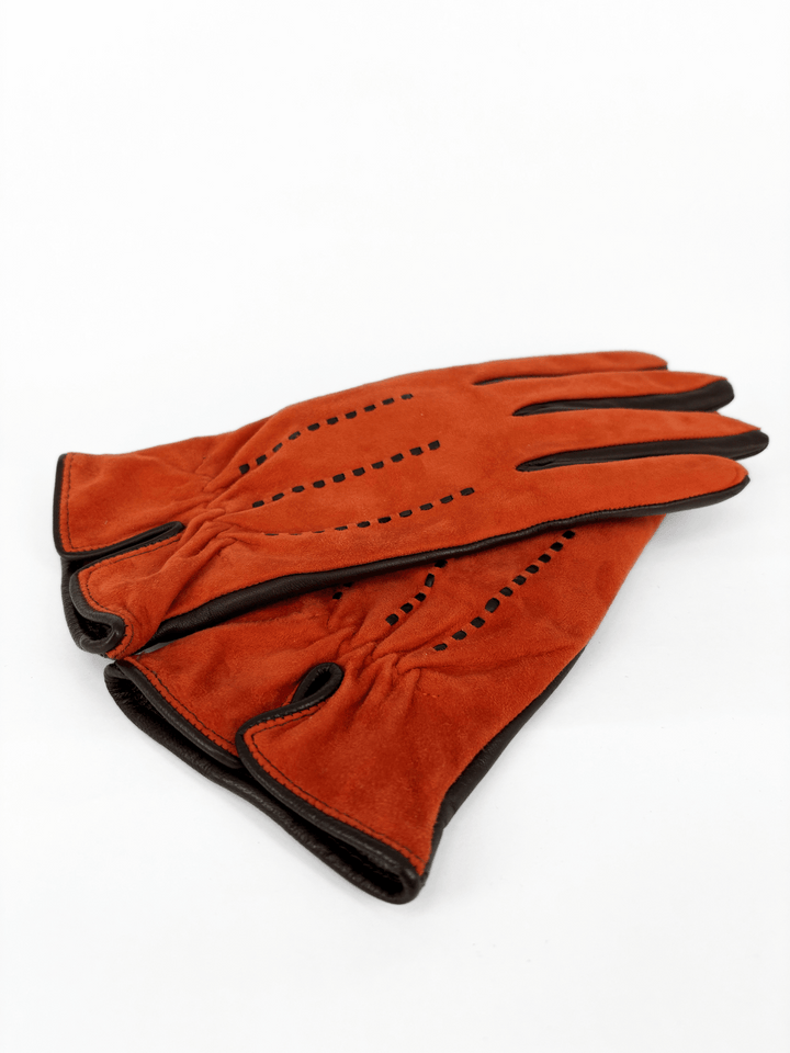 Lederhandschuhe Rot