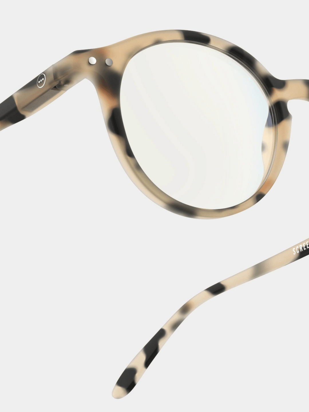 computer Brille rund