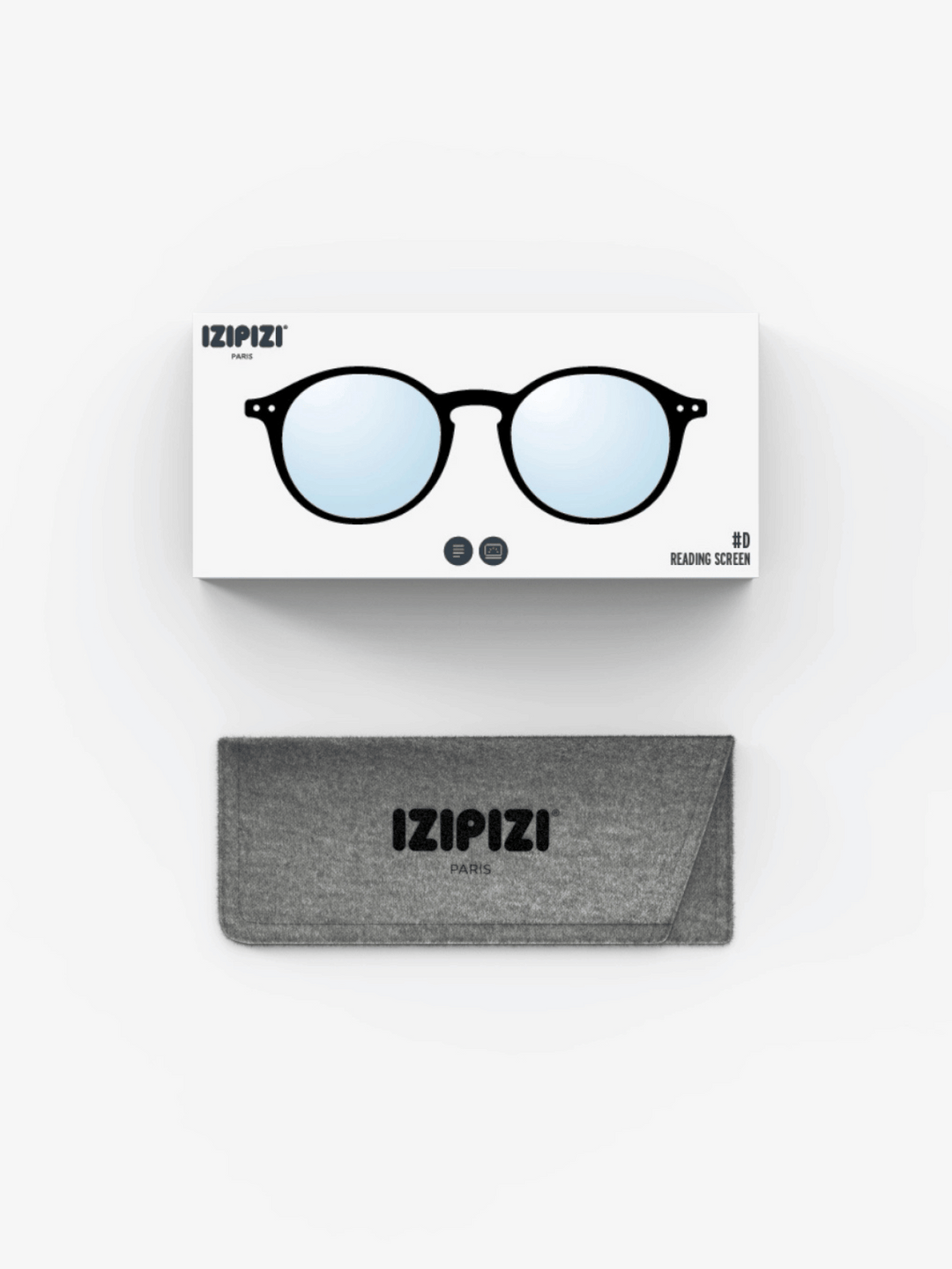 Computerlesebrille #D Schwarz