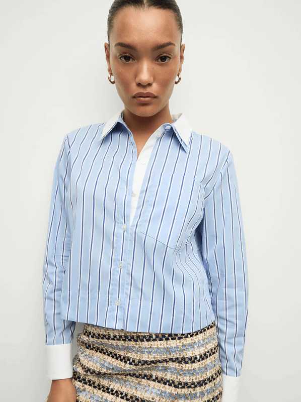 Maia Top Double Collar