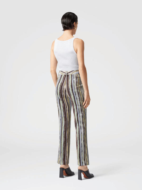 viscose lamé tank top