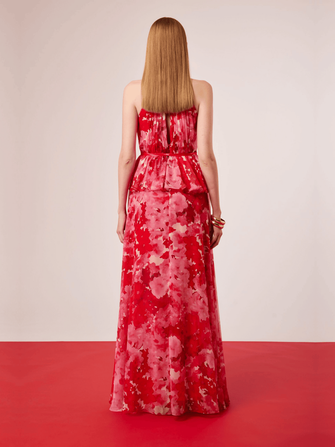Long floral dress
