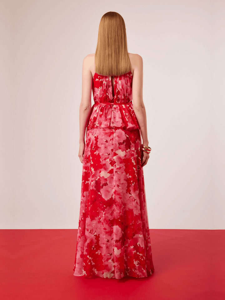 Long floral dress