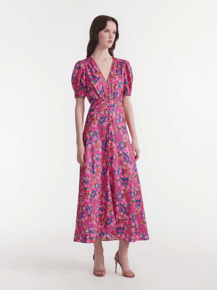 Lea dress in Blossom Hidden Dragon
