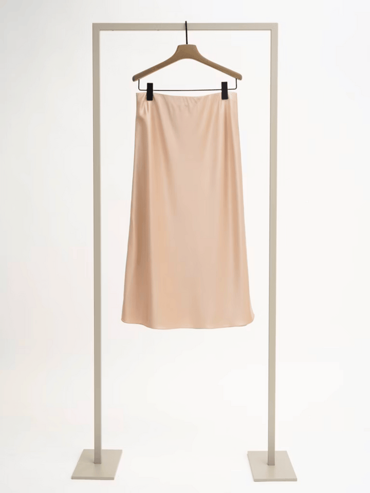 satin skirt