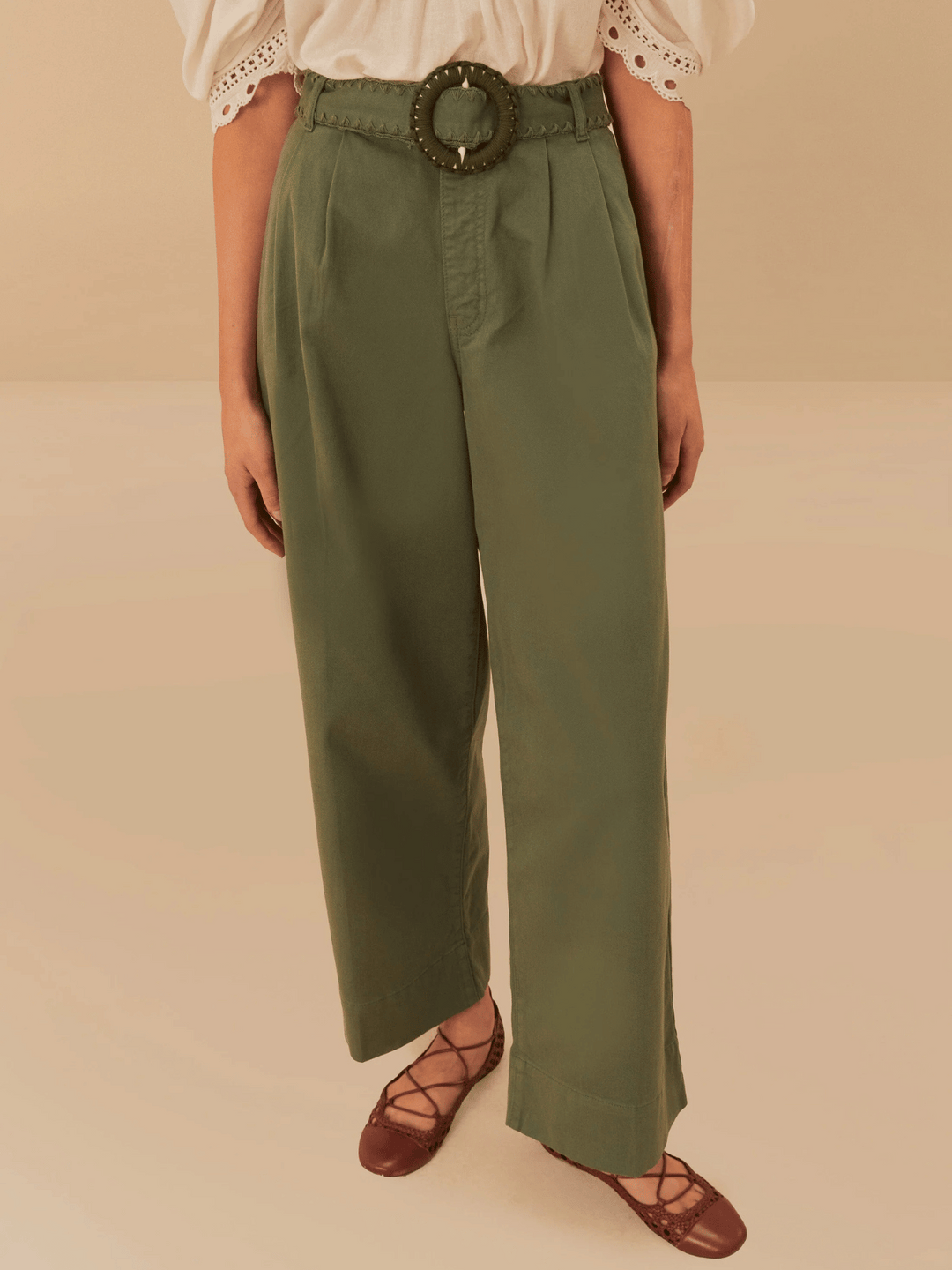 Green pants
