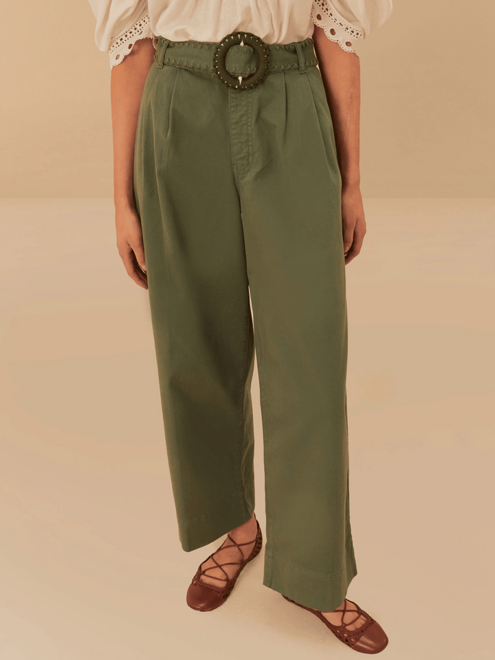 Green pants