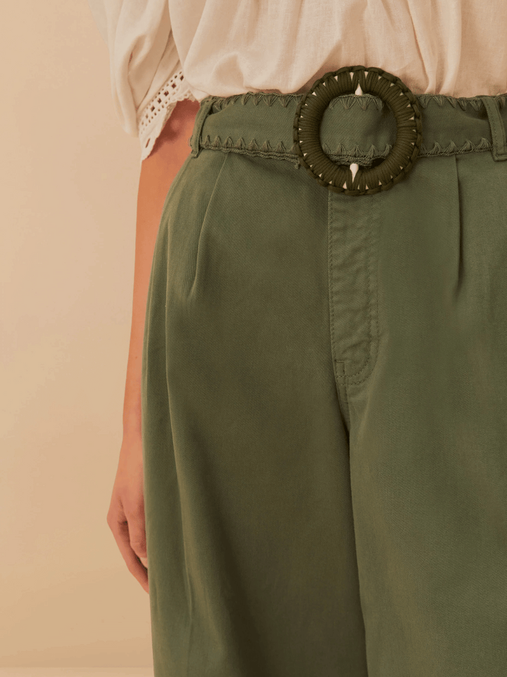 Green pants