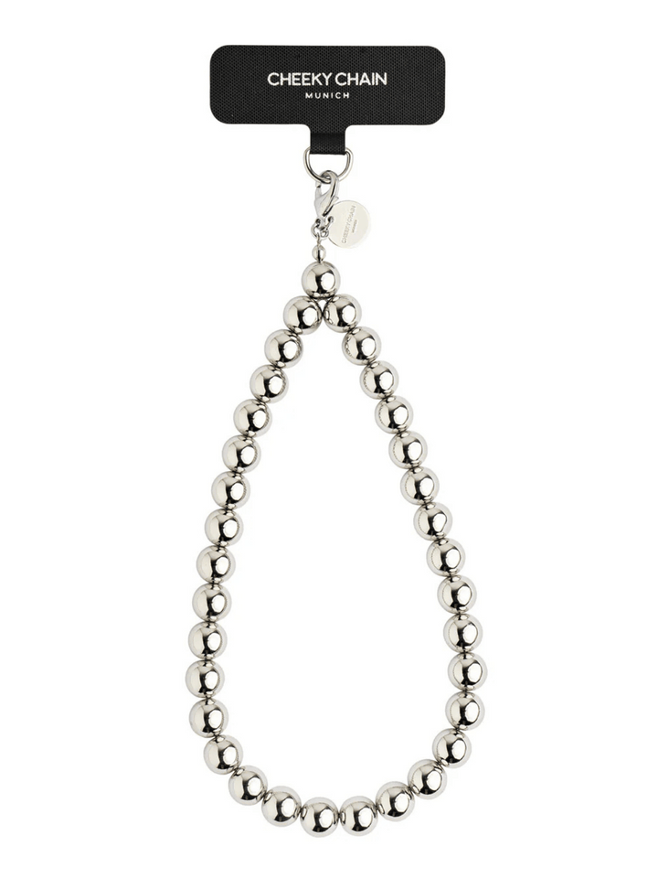 Handyanhänger Poppy Silber