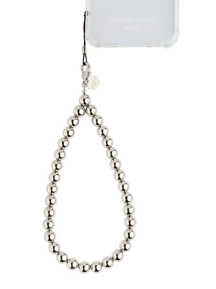 Handyanhänger Poppy Silber