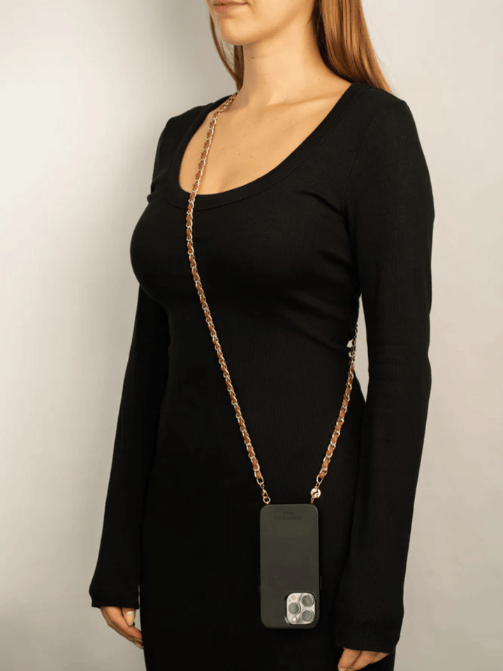 Handykette Coco Cognac