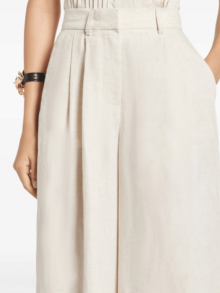 Sasha Leinenhose Beige