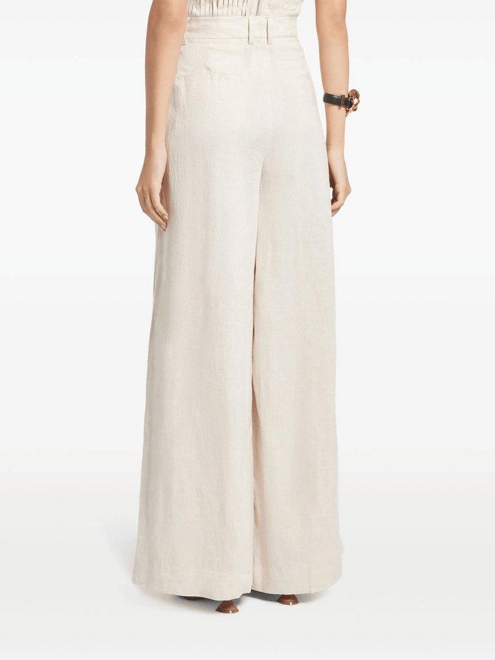 Sasha Leinenhose Beige