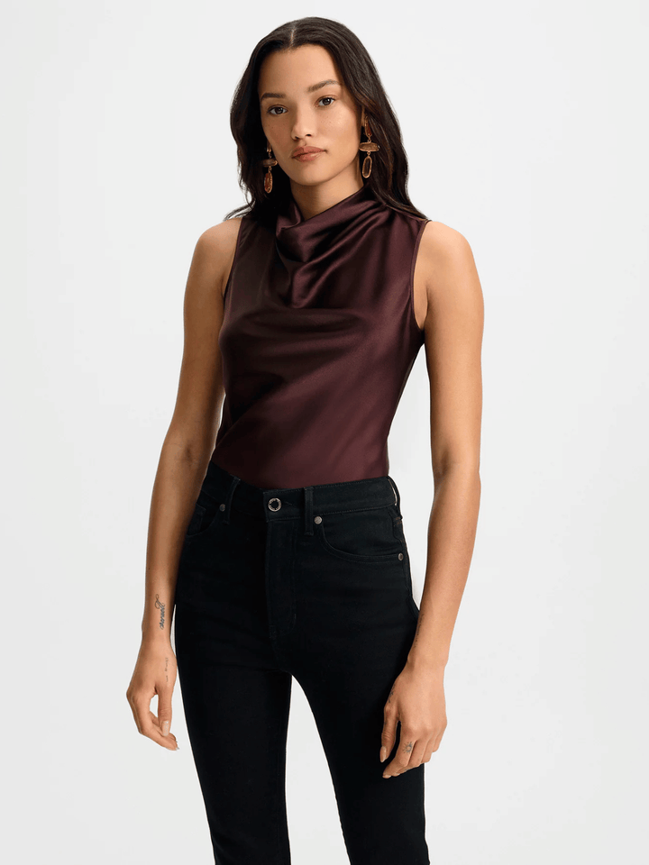Tam silk top