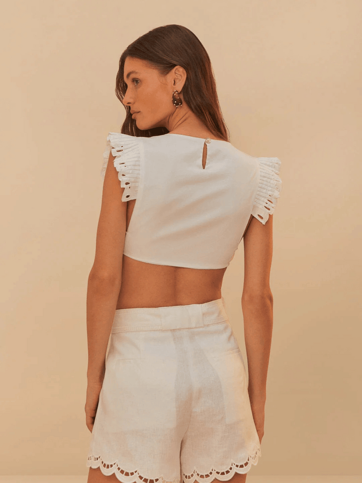 Butterfly Richelieu Top
