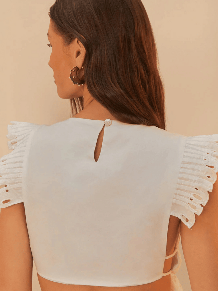 Butterfly Richelieu Top
