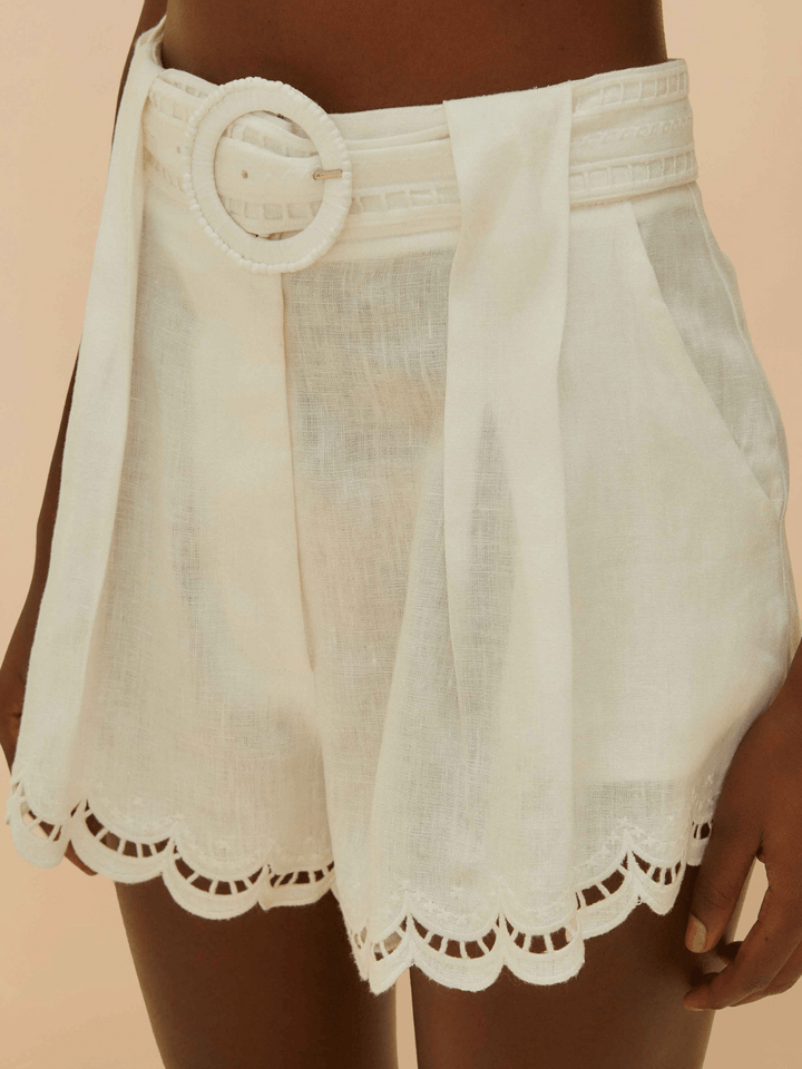 linen shorts