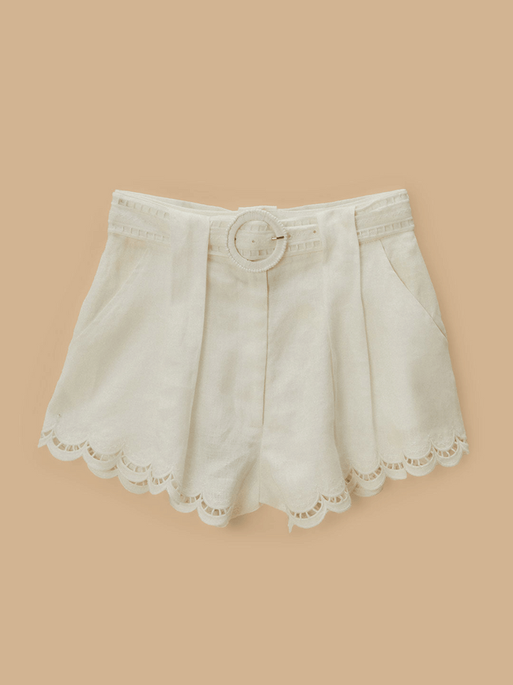 linen shorts