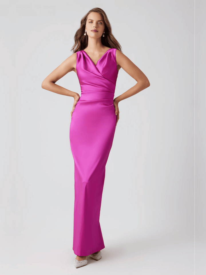 Mikado Abendkleid Raspberry