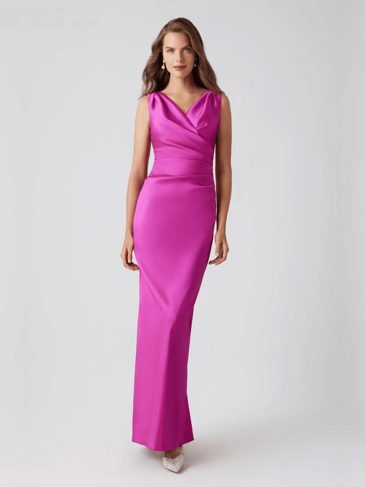 Mikado Abendkleid Raspberry