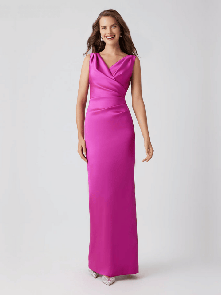 Mikado Abendkleid Raspberry