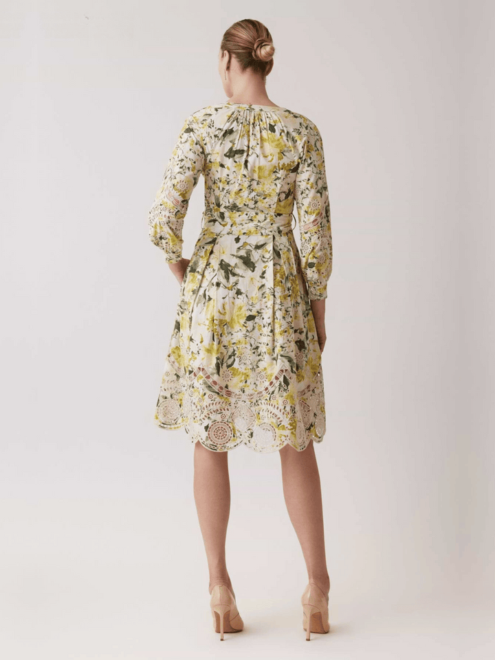 Kleid Green Multi
