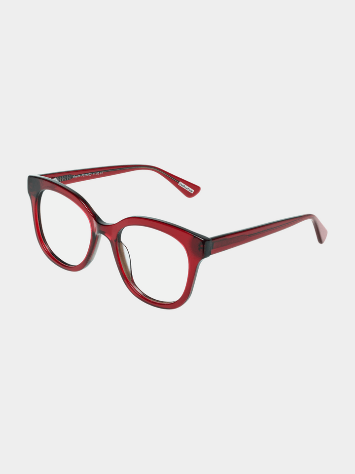 Computer reading glasses Eyedo Grown Up Red